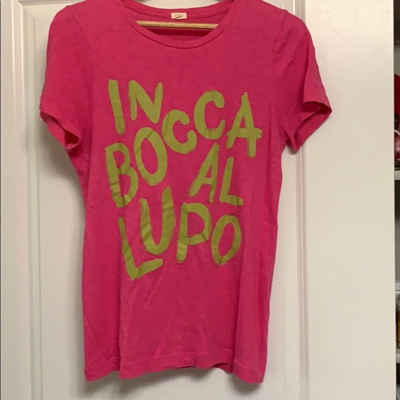 J. Crew Tops - Jcrew “Break a Leg” Good Luck Shirt J. Crew Tops - Jcrew “Break a Leg” Good Luck Shirt